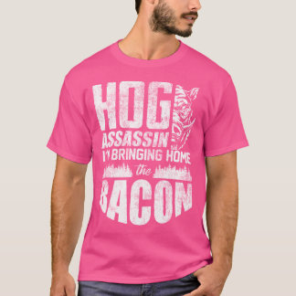 Camiseta Caza de cerdos Cazador de cerdos Cazador de jabalí
