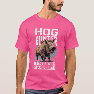 Camiseta Caza de cerdos para exterminador de garrapatas y B