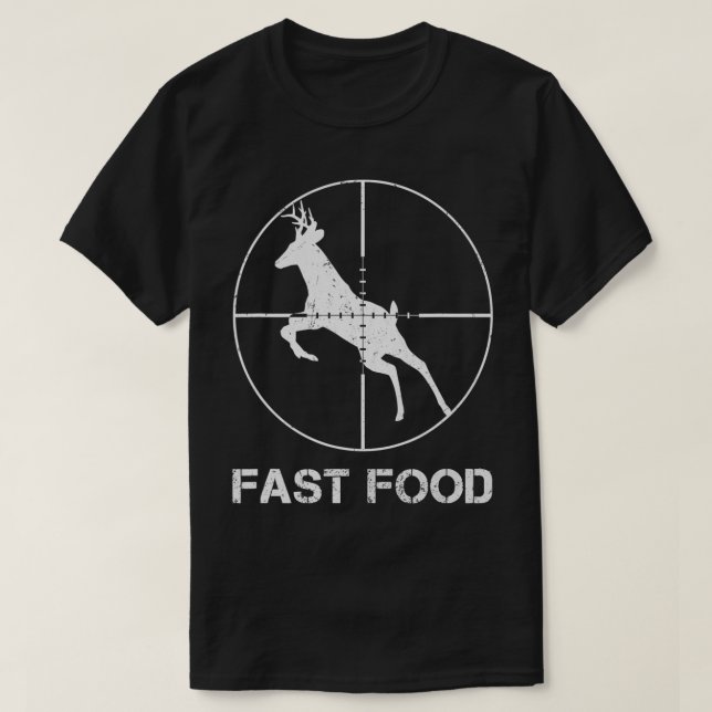 Camiseta Caza De Cerebros De Comida Rápida Regalo Gracioso  (Diseño del anverso)