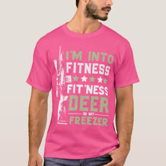 Camiseta Caza De Cerebros Estoy En Fitness Fitness Deer En