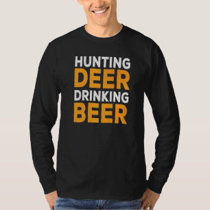 Camiseta Caza de ciervos bebebedores
