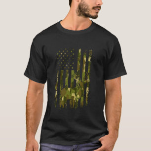 Camiseta Caza de ciervos blancos regalos de caza Buck Camo 