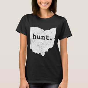 Camiseta Caza de ciervos con arco en Ohio regalo para cazad