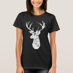 Camiseta Caza de ciervos de bandera de camuflaje en dos lad