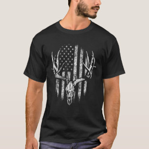Camiseta Caza de ciervos masculinos