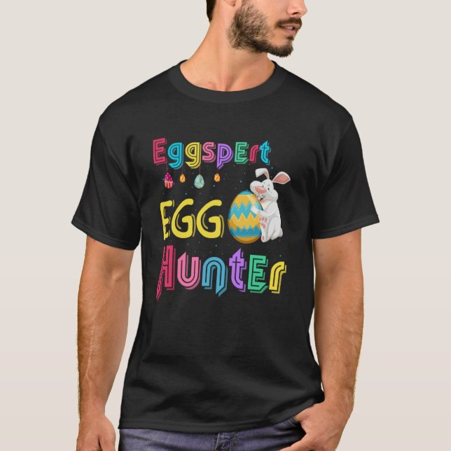 Camiseta Caza de conejo de pascua de Guay para los niños qu (Anverso)