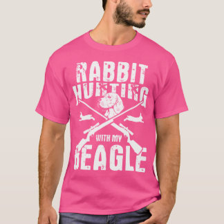 Camiseta Caza de conejos Perro Beagle Hunter Perro Caza Bea