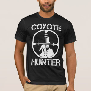 Camiseta Caza de Coyote Caza de Animales Salvajes