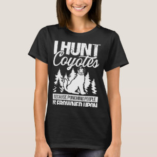 Camiseta Caza de depredadores cazo coyotes cazador Coyote H