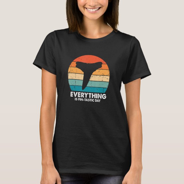 Camiseta Caza De Dientes Fósiles Para Colector De Dientes F (Anverso)