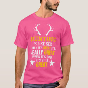 Camiseta Caza de equipos de caza Caza Cazando Rifle Hunter