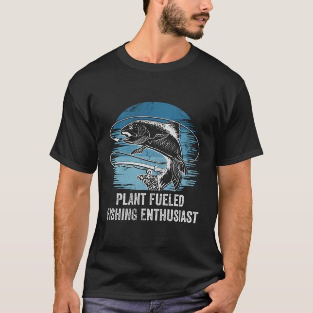 Camiseta Caza de estilo de vida alimentada por la pesca ali (Anverso)