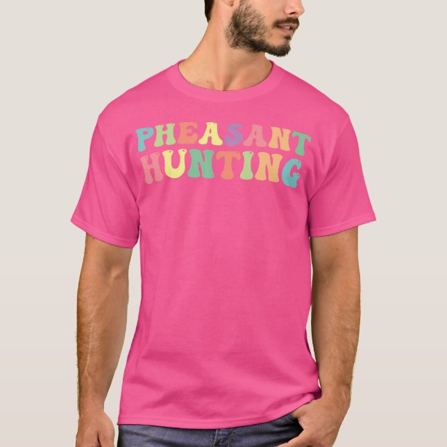 Camiseta Caza de faisanes (Anverso)