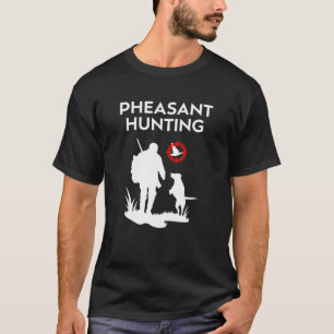 Camiseta Caza de faisanes de perro