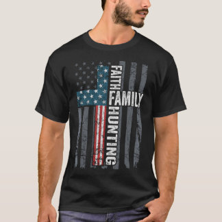 Camiseta Caza de familias de fe - Graciosa Cruz Cristiana A