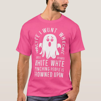 Camiseta Caza de fantasmas divertida puñetazo de cazador de