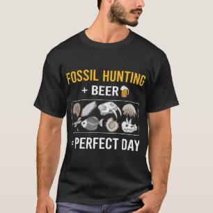 Camiseta Caza de fósiles Fósiles Paleontología Paleontólogo