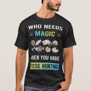 Camiseta Caza de Fósiles Fósiles Paleontología Paleontólogo