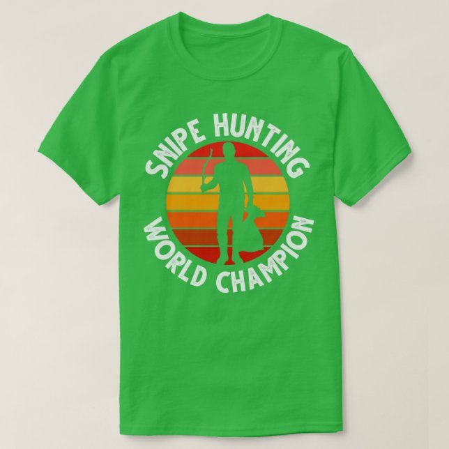 Camiseta Caza de francotiradores campeona del mundo (Diseño del anverso)