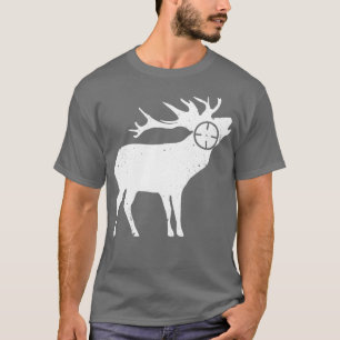 Camiseta Caza de francotiradores de la selva de ciervos