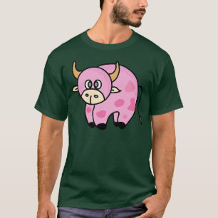 Camiseta Caza de fresa Cow Cstume Cute Ideas de diseño 1