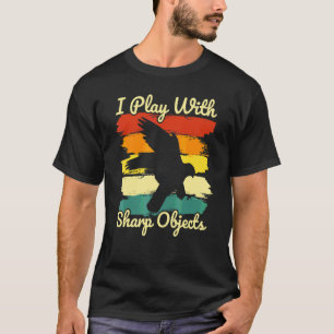 Camiseta Caza de Halconería Juego con Objetos Afilados Para