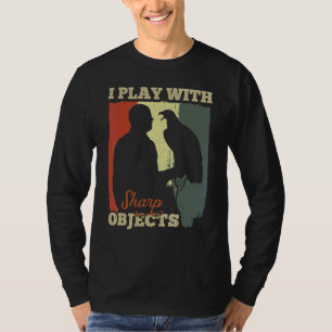 Camiseta Caza de Halcones Juego con Objetos Afilados Para H