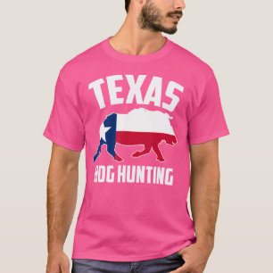 Camiseta Caza de Hog en Texas Cerdos salvajes Boar Hog Hunt