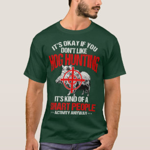 Camiseta Caza de Hog Huntsman Boar Pig Hunter Premium