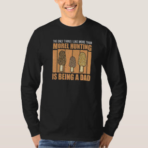 Camiseta Caza De Hongos Comestibles Para Un Micólogo Morel 