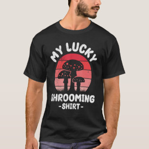 Camiseta Caza De Hongos Para Niños Hombres Mujeres Mi Lucky