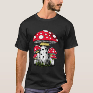 Camiseta Caza de hongos rojos Hunter Cottagecore Estética
