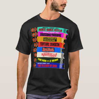 Camiseta Caza de horror del culto VHS de medianoche
