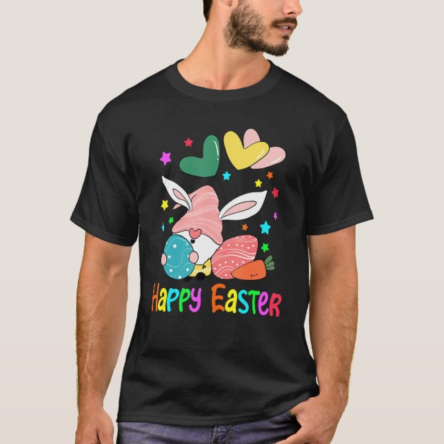 Camiseta Caza de huevos de conejo conejo conejo conejo cone (Anverso)