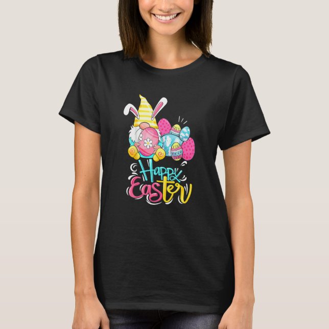Camiseta Caza de huevos de conejo conejo conejo conejo cone (Anverso)