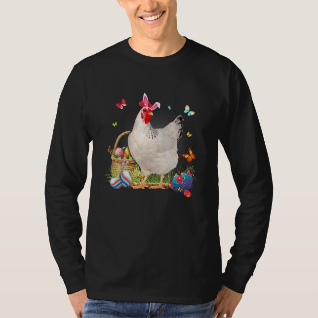 Camiseta Caza de huevos de gallina en Semana Santa (Anverso)