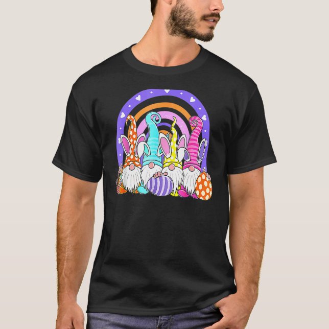 Camiseta Caza de huevos de Pascua de Pascua de primavera de (Anverso)