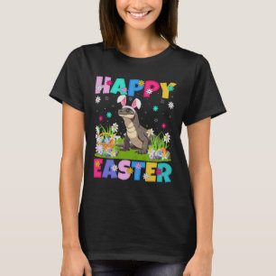 Camiseta Caza de huevos de Pascua del dragón de Komodo Orej