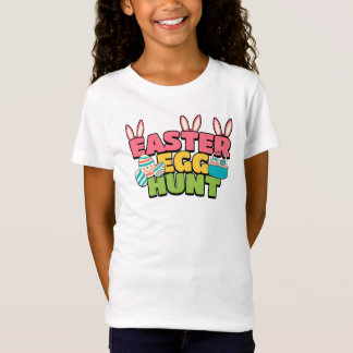 Camiseta Caza de huevos de pascua para niños 2025 Tee, cami