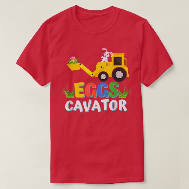 Camiseta Caza De Huevos De Pascua Para Niños Divertido Ecav (Diseño del anverso)