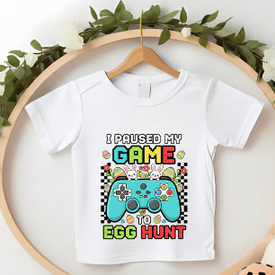 Camiseta Caza de Huevos de Pascua para Niños Jugadores Cont