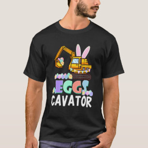 Camiseta Caza De Huevos De Pascua Para Niños Pequeños Cavad