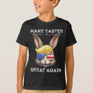 Camiseta Caza de huevos divertida de Trump para hacer que l