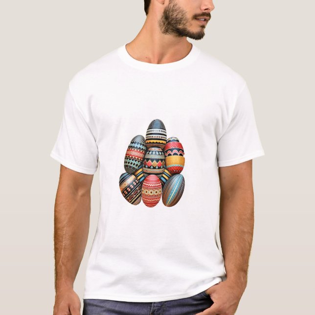 Camiseta Caza de huevos en el Día de Pascua (Anverso)