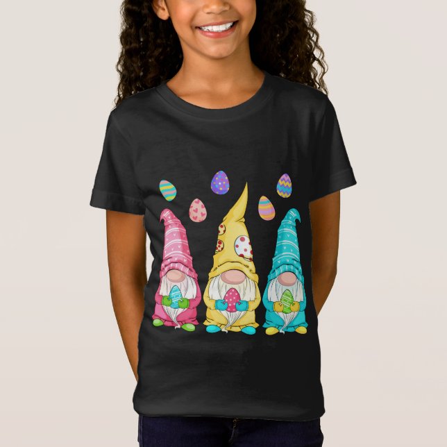Camiseta Caza de huevos para el Gnome de Pascua - Gnomes bo (Anverso)