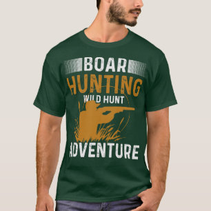 Camiseta Caza de jabalíes