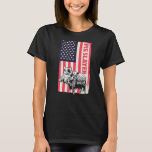 Camiseta Caza de jabalíes de animales cazadores de garrapat
