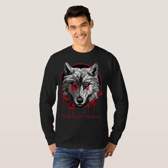 Camiseta Caza de la luna (Anverso completo)