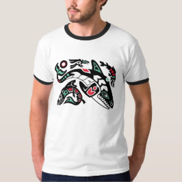 Camiseta Caza de la orca de la orca - gráfico del