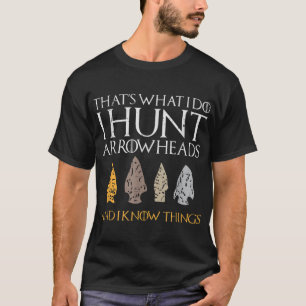 Camiseta Caza de la punta de flecha, Arrowhead, Arrowhead H